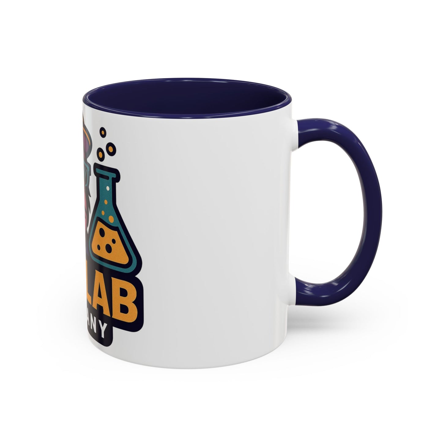 Ape Lab Company Accent Coffee Mug - Unique Gift for Coffee Lovers, Perfect for Scientists, Funny Office Mug, Lab Themed Drinkware, [...]