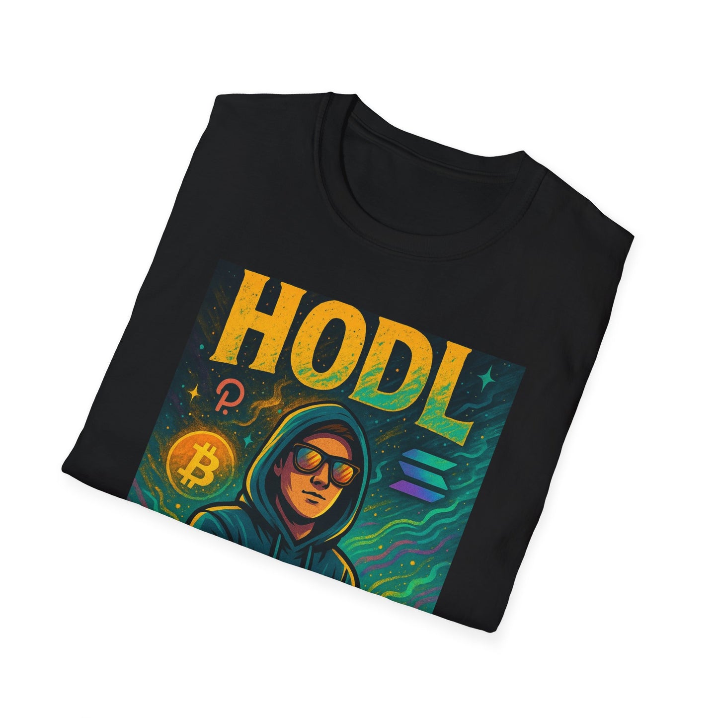 Unisex Crypto-HODL T-Shirt, Bitcoin Merch, Gift for Crypto Enthusiasts, Trendy Graphic Tee, Cool Crypto Apparel