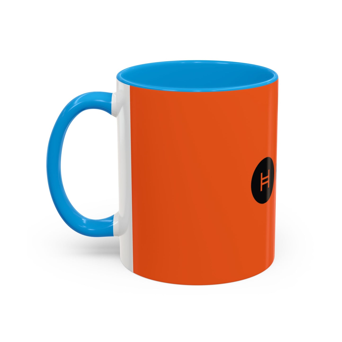 Hedera Orange Coffee Cup, Unique Gift for Coffee Lovers, Vibrant Drinkware for Home or Office, Modern Kitchen Decor