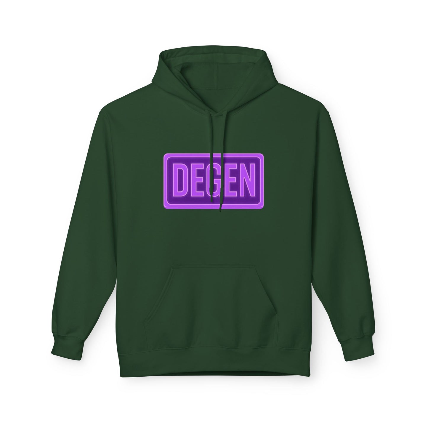 Degen Collection Vibrant Hoodie with 'DEGEN' Design for Cozy Vibes, Perfect for Casual Wear, Gifts, or Street Style