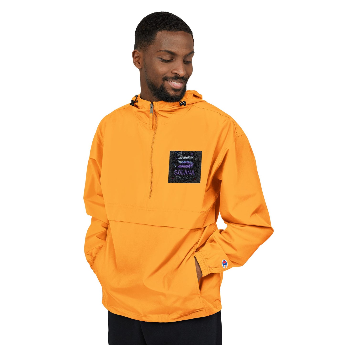 Solana Vibrant Packable Anorak Jacket for Adventurers, Lightweight Rain Gear, Camp Gear, Travel Jacket, Festival Apparel