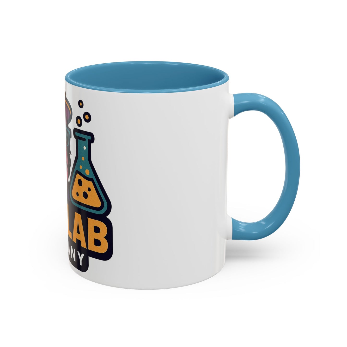Ape Lab Company Accent Coffee Mug - Unique Gift for Coffee Lovers, Perfect for Scientists, Funny Office Mug, Lab Themed Drinkware, [...]