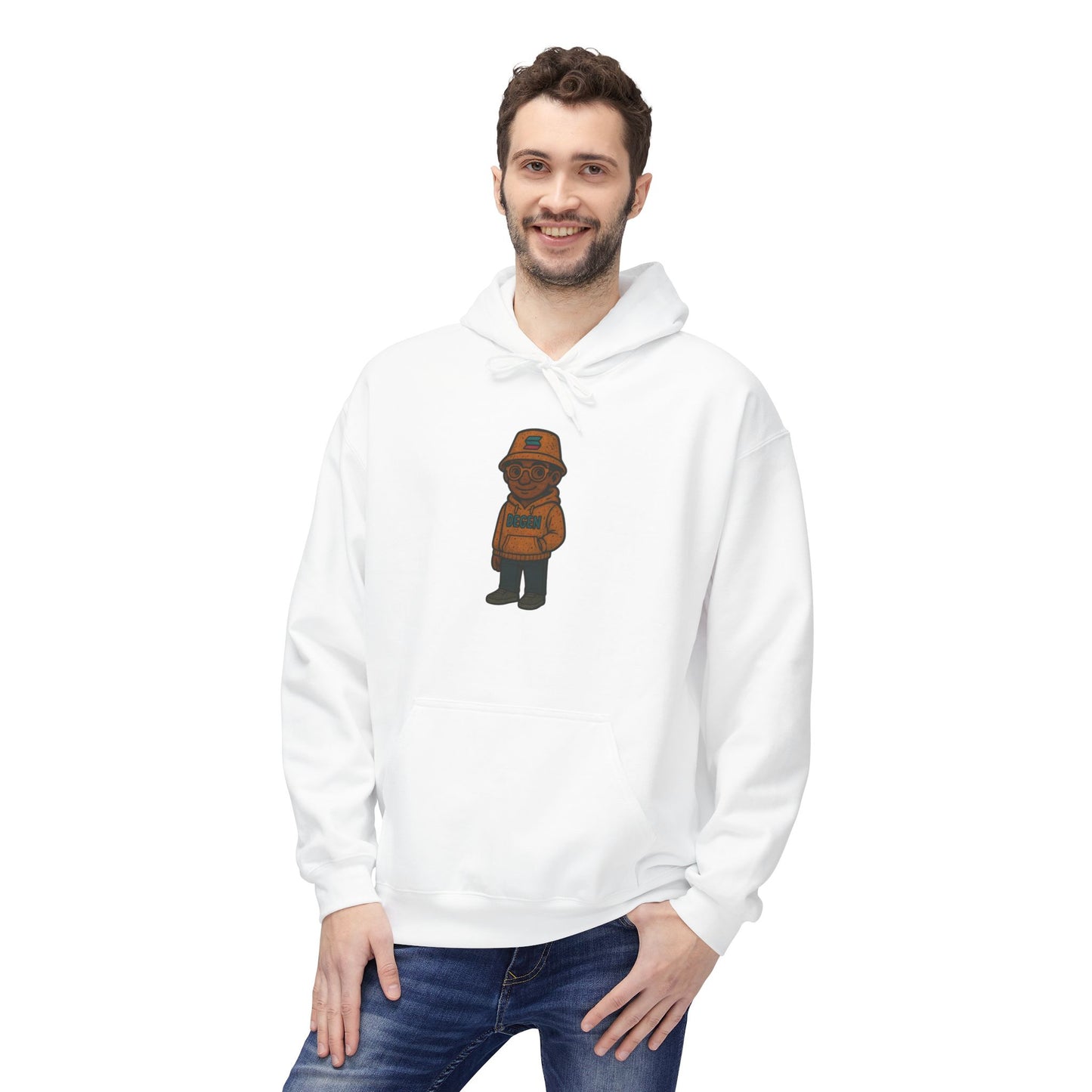 Solana Degen  Cozy Graphic Hoodie with Degen  Design, Unisex Fleece Sweatshirt for All Seasons, Perfect Gift for Birthdays, Holidays, and Casual [...]