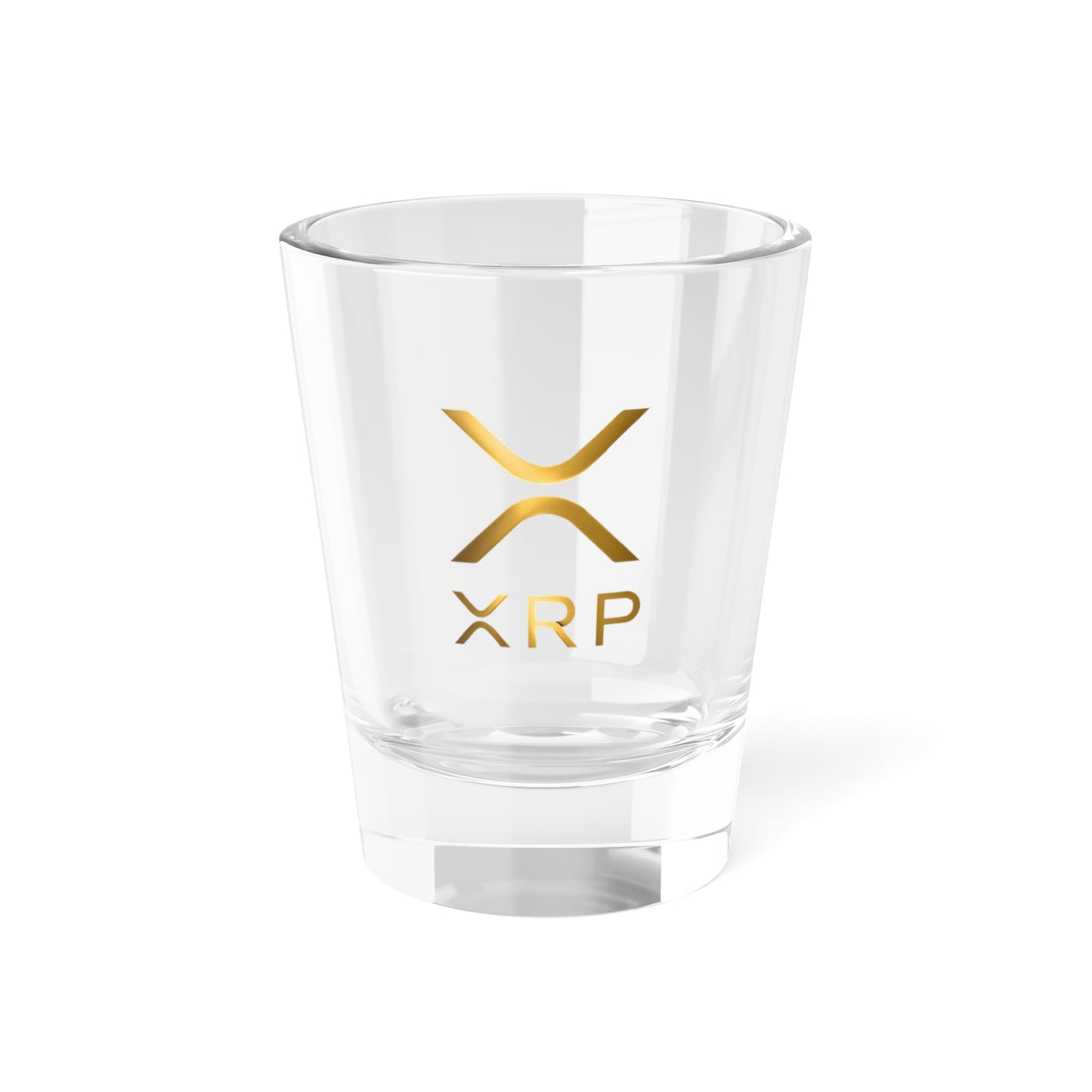 XRP Logo Shot Glass | Unique 1.5oz Glass for Collectors, Parties, Gifts, Home Bars, Special Occasions