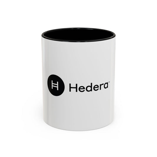 Hedera Stylish Accent Coffee Mug with Hedera Logo, Perfect Gift for Coffee Lovers, Office Use, Personalized Drinkware
