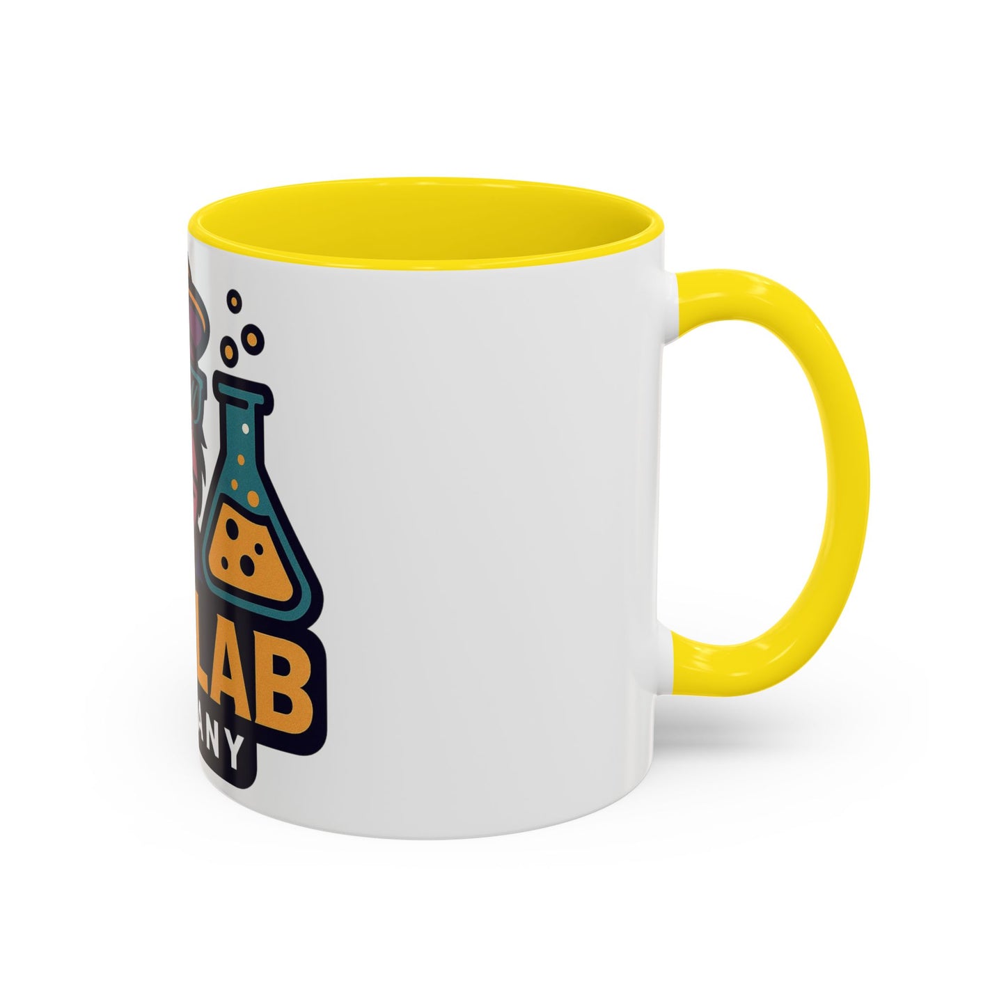 Ape Lab Company Accent Coffee Mug - Unique Gift for Coffee Lovers, Perfect for Scientists, Funny Office Mug, Lab Themed Drinkware, [...]