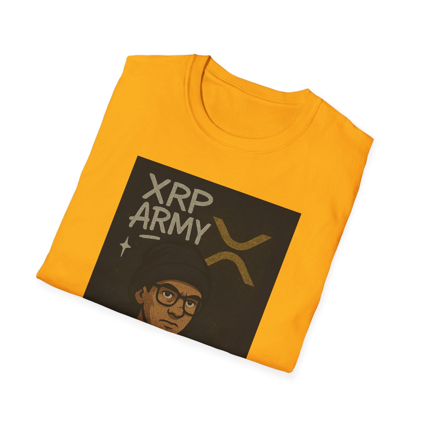 XRP Army Unisex Softstyle T-Shirt, Crypto Fashion Tee, Gift for Cryptocurrency Enthusiasts, Blockchain Apparel, Trendy Casual Wear