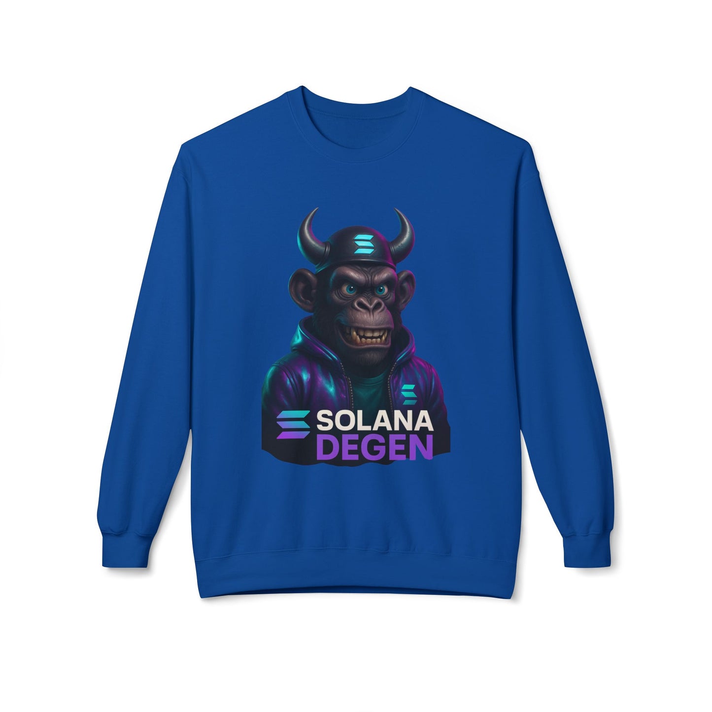 Solana Cool Graphic Sweatshirt for Crypto Enthusiasts | Perfect for Gifts, Casual Wear, Street Style, Gaming Events, Crypto Community