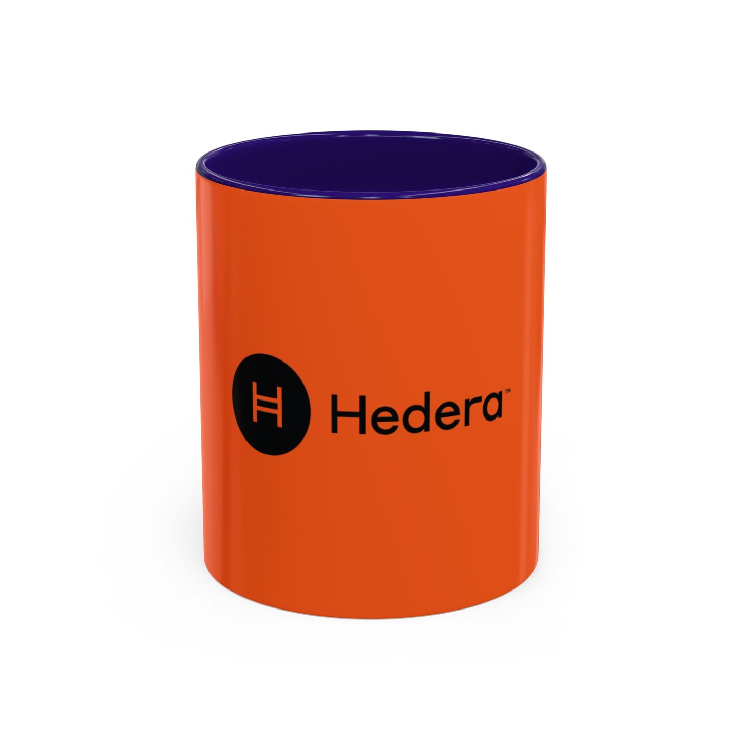 Hedera Orange Coffee Cup, Unique Gift for Coffee Lovers, Vibrant Drinkware for Home or Office, Modern Kitchen Decor