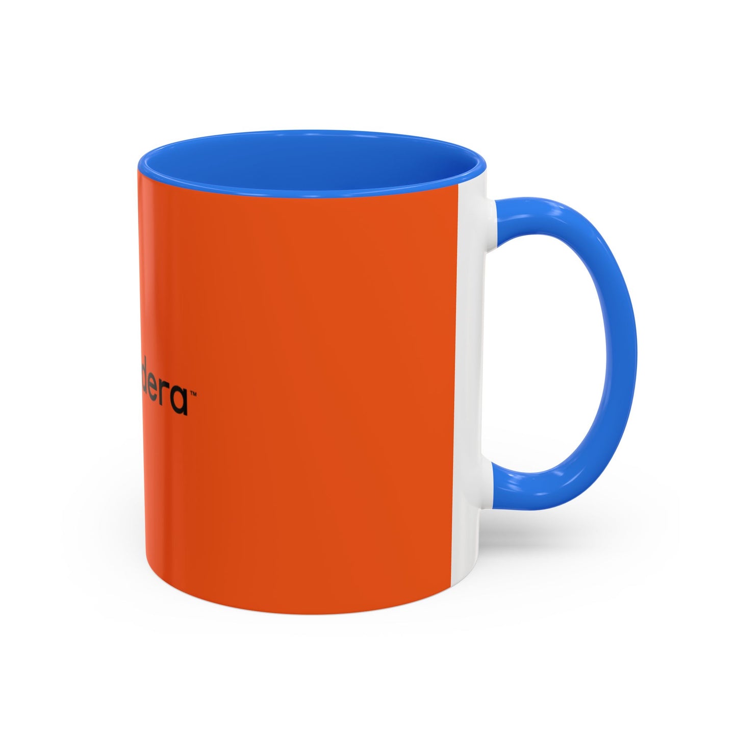 Hedera Orange Coffee Cup, Unique Gift for Coffee Lovers, Vibrant Drinkware for Home or Office, Modern Kitchen Decor