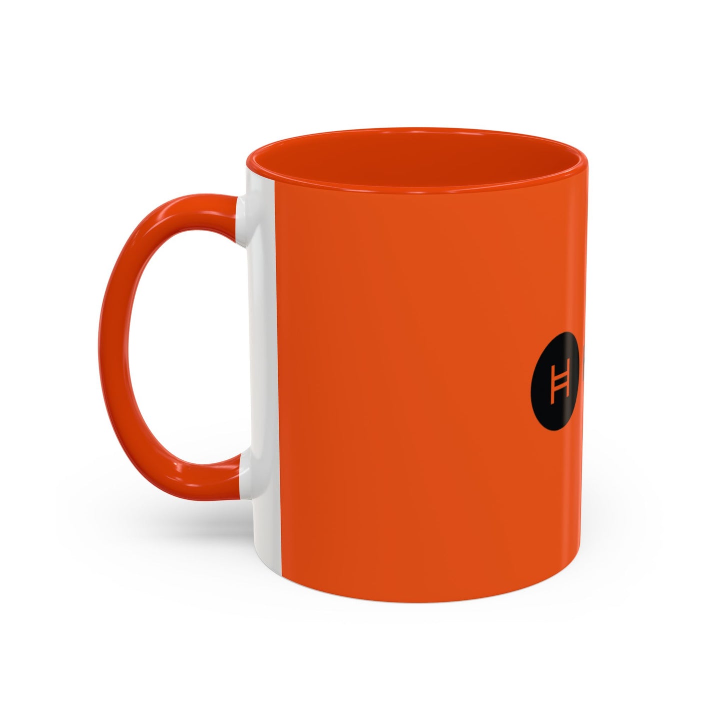 Hedera Orange Coffee Cup, Unique Gift for Coffee Lovers, Vibrant Drinkware for Home or Office, Modern Kitchen Decor